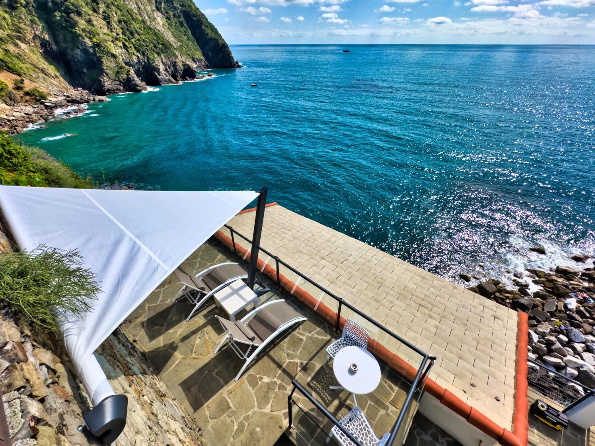 Creuza De Mae Hotel Riomaggiore Bagian luar foto
