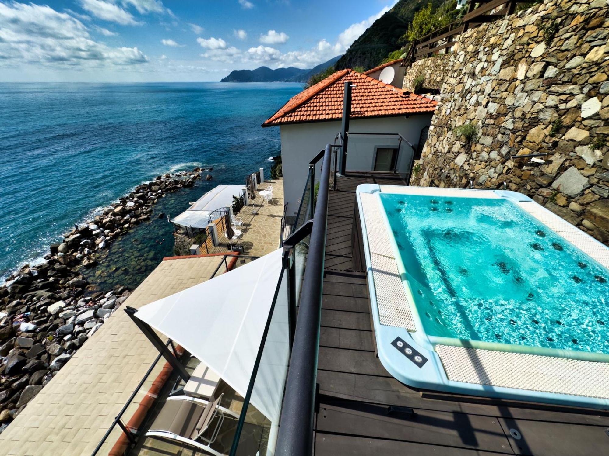 Creuza De Mae Hotel Riomaggiore Bagian luar foto