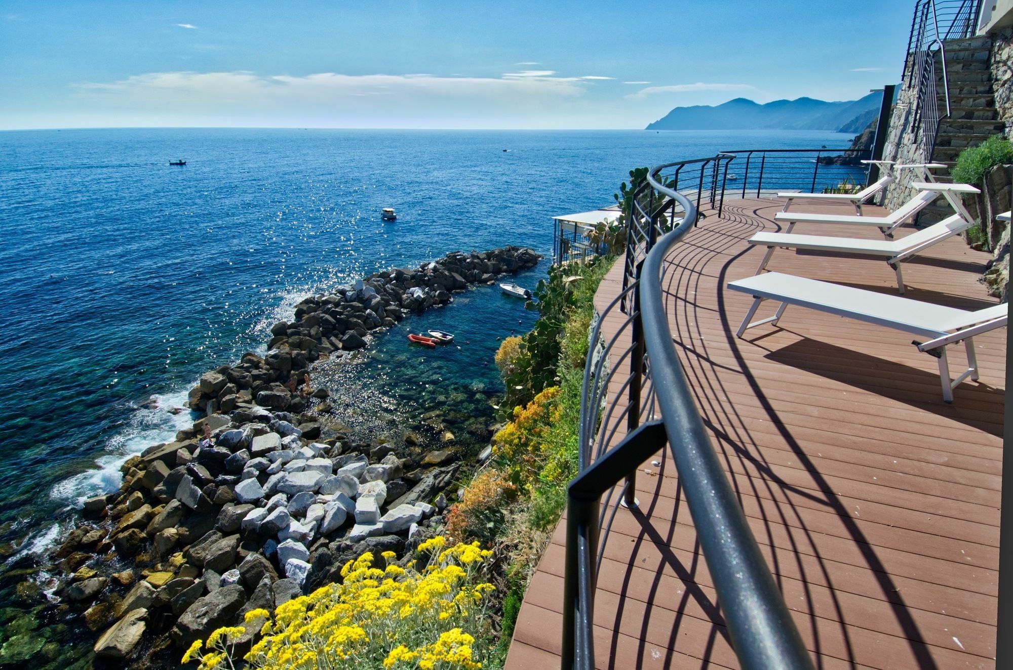 Creuza De Mae Hotel Riomaggiore Bagian luar foto