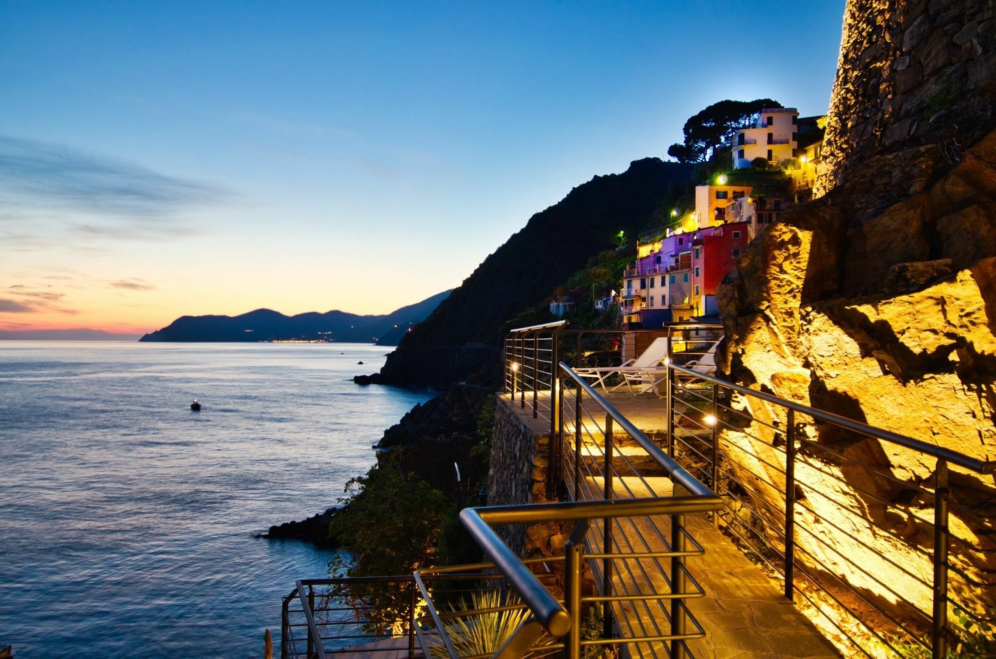 Creuza De Mae Hotel Riomaggiore Bagian luar foto